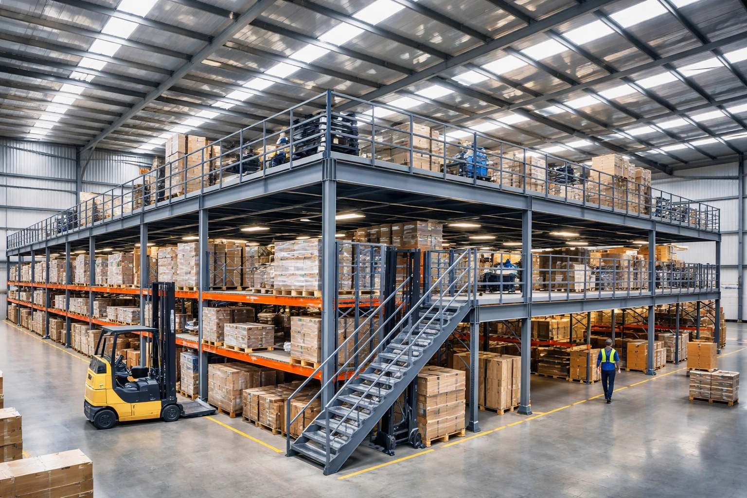 Thumbnail image of How to Maximise Warehouse Space Without Moving Premises | Factory Mezzanine Floors