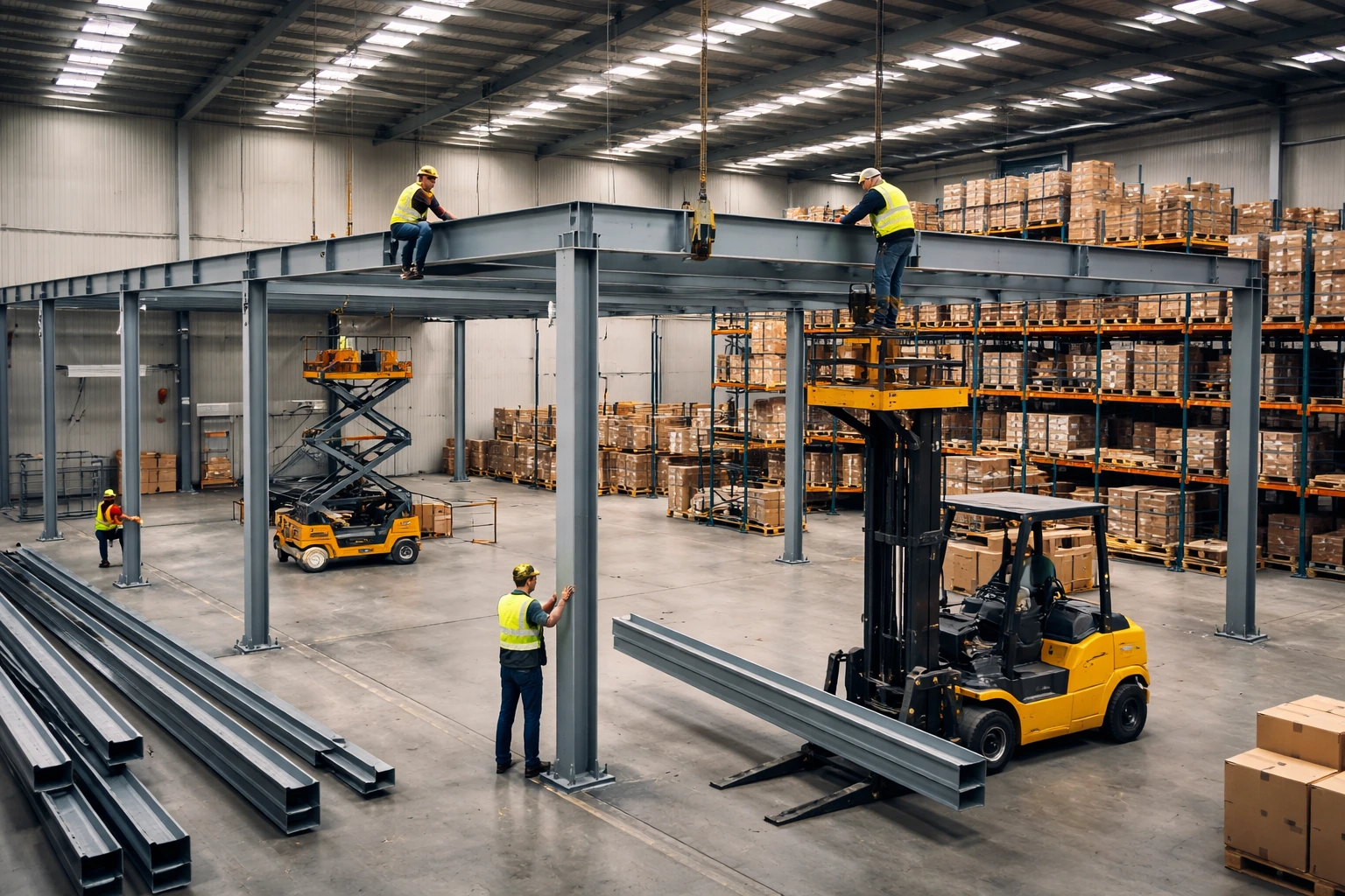 Thumbnail image of The Step-by-Step Process of Installing a Mezzanine Floor | Factory Mezzanine Floors
