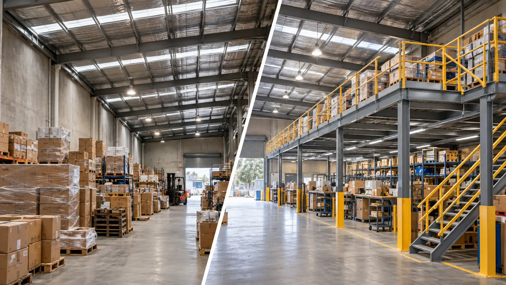 Main Image of Before & After: Transforming Warehouse Layouts with Mezzanine Floors