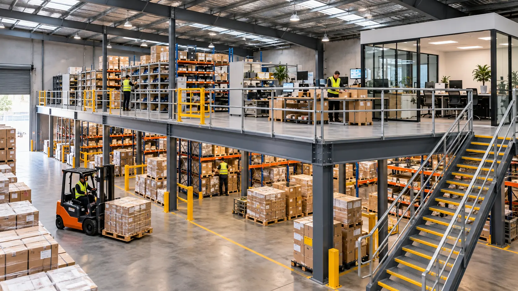 Main Image of Ways to Reconfigure Your Mezzanine Floor as Your Business Grows | Factory Mezzanine Floors