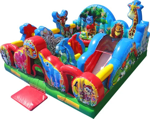 Image 3 for Animal Kingdom Jumping Castle Combo