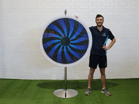 Image 2 for Chocolate Wheel – Blue 1-100