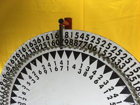 Image 1 for Chocolate Wheel – Yellow 1-100