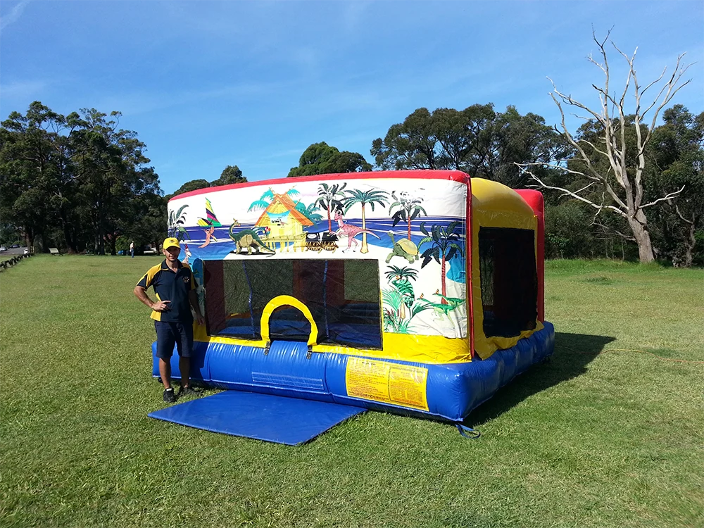 Image 1 for Dino Party Jumping Castle