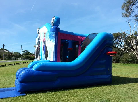Image 1 for Disney Frozen Jumping Castle Combo
