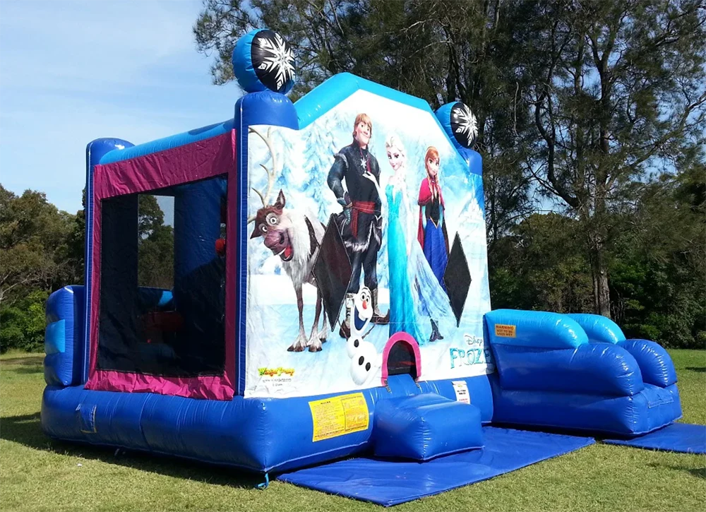 Image 2 for Disney Frozen Jumping Castle Combo