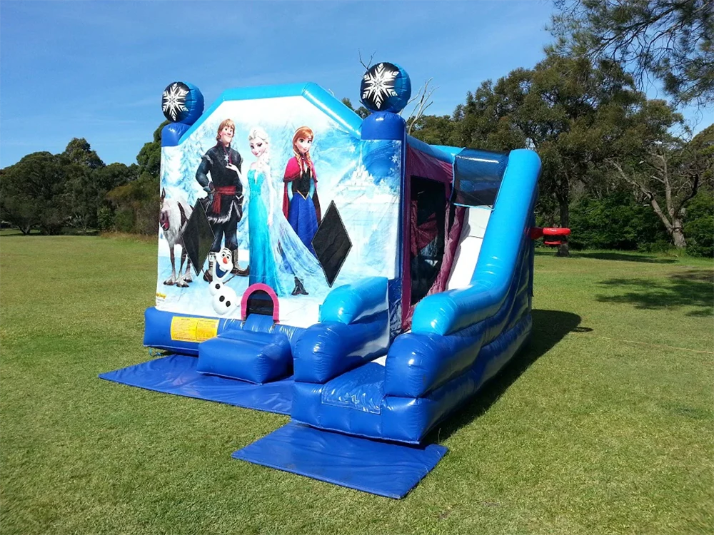 Image 3 for Disney Frozen Jumping Castle Combo