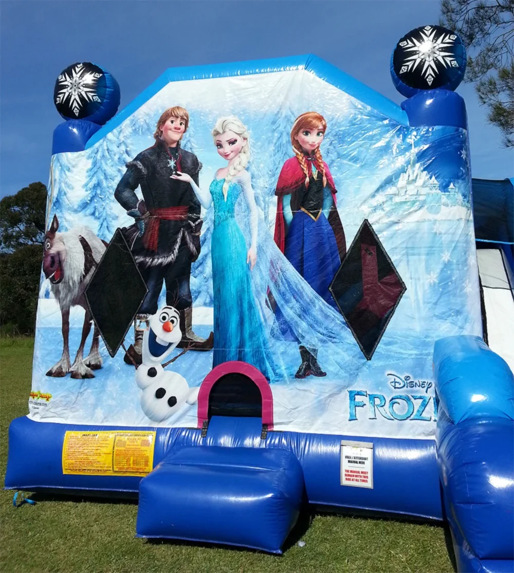 Image 4 for Disney Frozen Jumping Castle Combo