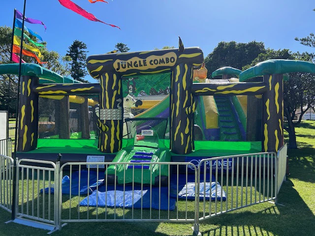 Main image for Jungle Rumble Jumping Castle Combo