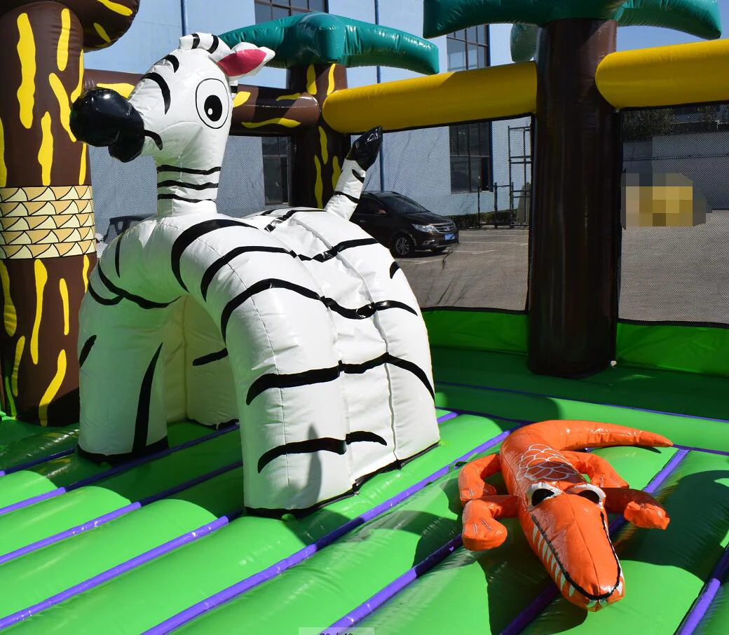 Image 4 for Jungle Rumble Jumping Castle Combo