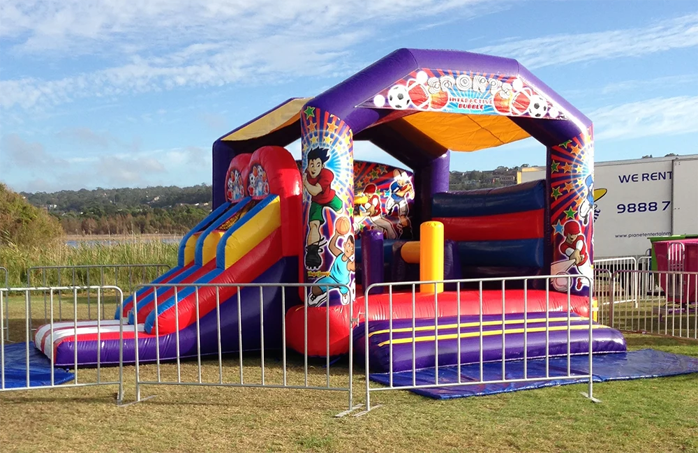 Image for Sports Hero Jumping Castle Combo