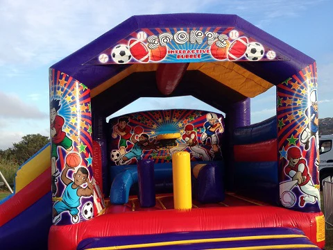 Image 2 for Sports Hero Jumping Castle Combo