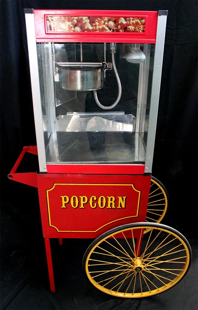 Image 1 for Popcorn Machine & Cart