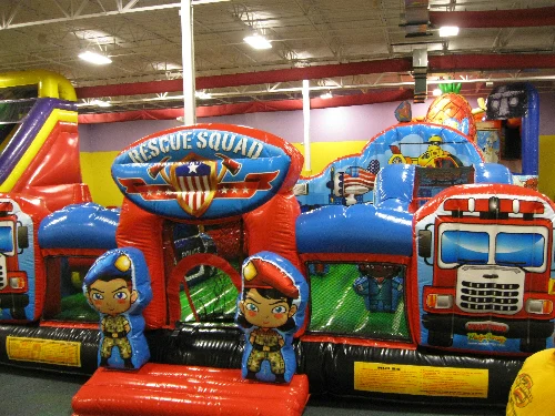 Image 2 for Rescue Squad Jumping Castle Combo