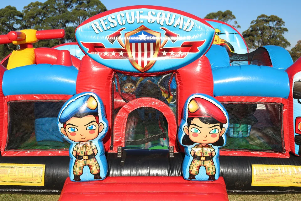 Image for Rescue Squad Jumping Castle Combo