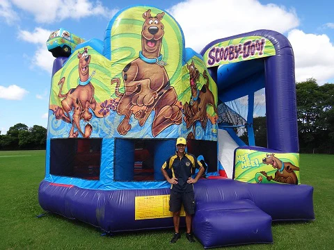 Image 1 for Scooby Doo Jumping Castle Combo