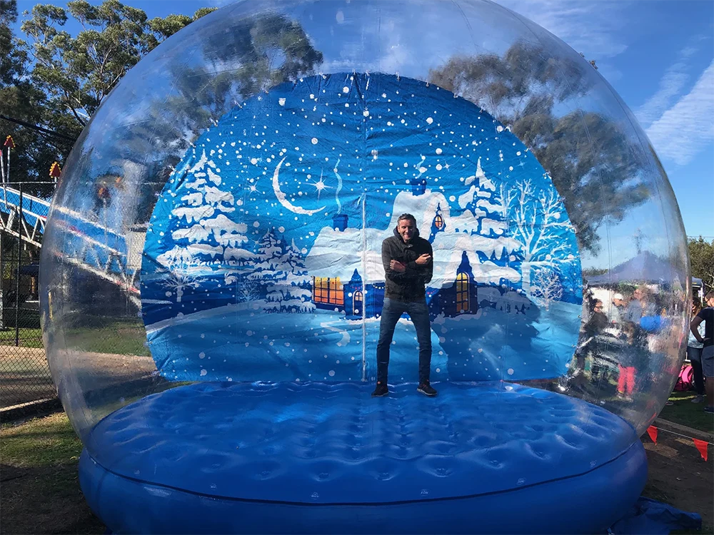 Image for Inflatable Snow Globe