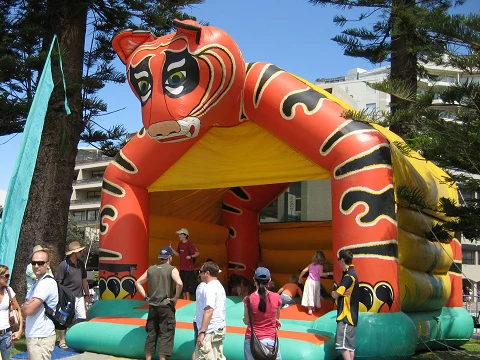Image 3 for Tiger Jumping Castle