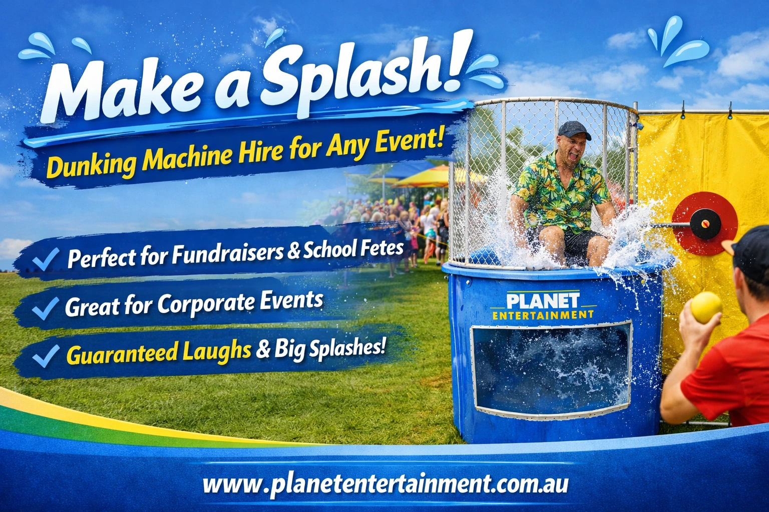 Make a Splash: Why Dunking Machine Hire is a Hit at Any Event 💦