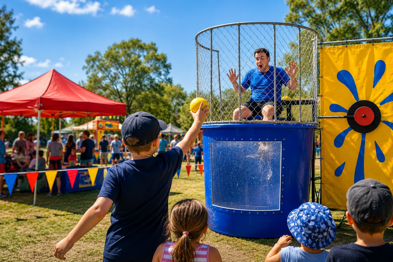 Fundraising Games That Actually Raise Money – Why the Dunk Tank Leads the Pack