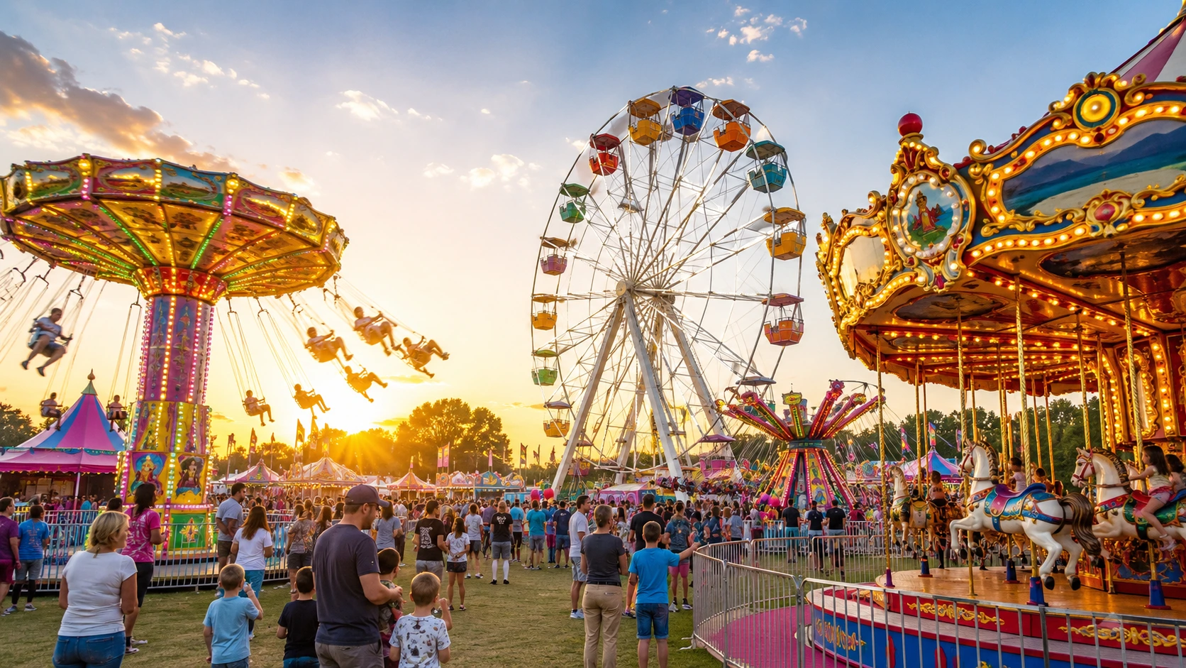 Carnival Rides: The Ultimate Attraction for Festivals, School Fetes & Events