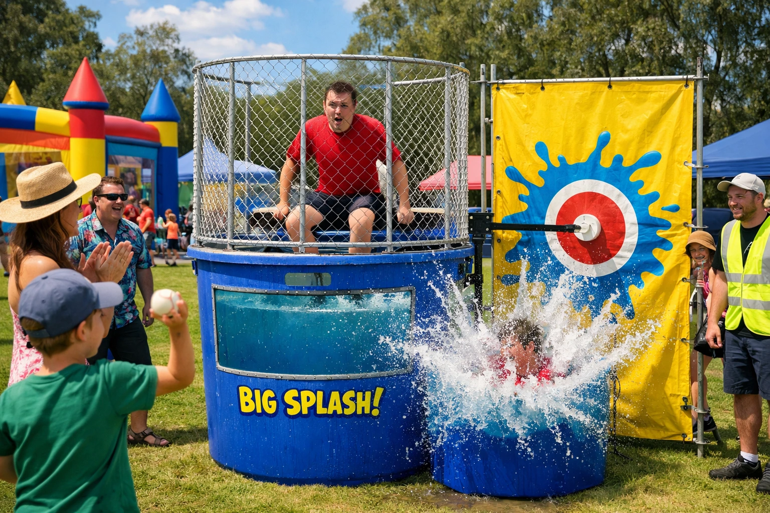 🎯 Make a Splash at Your Next Event with a Dunk Tank!