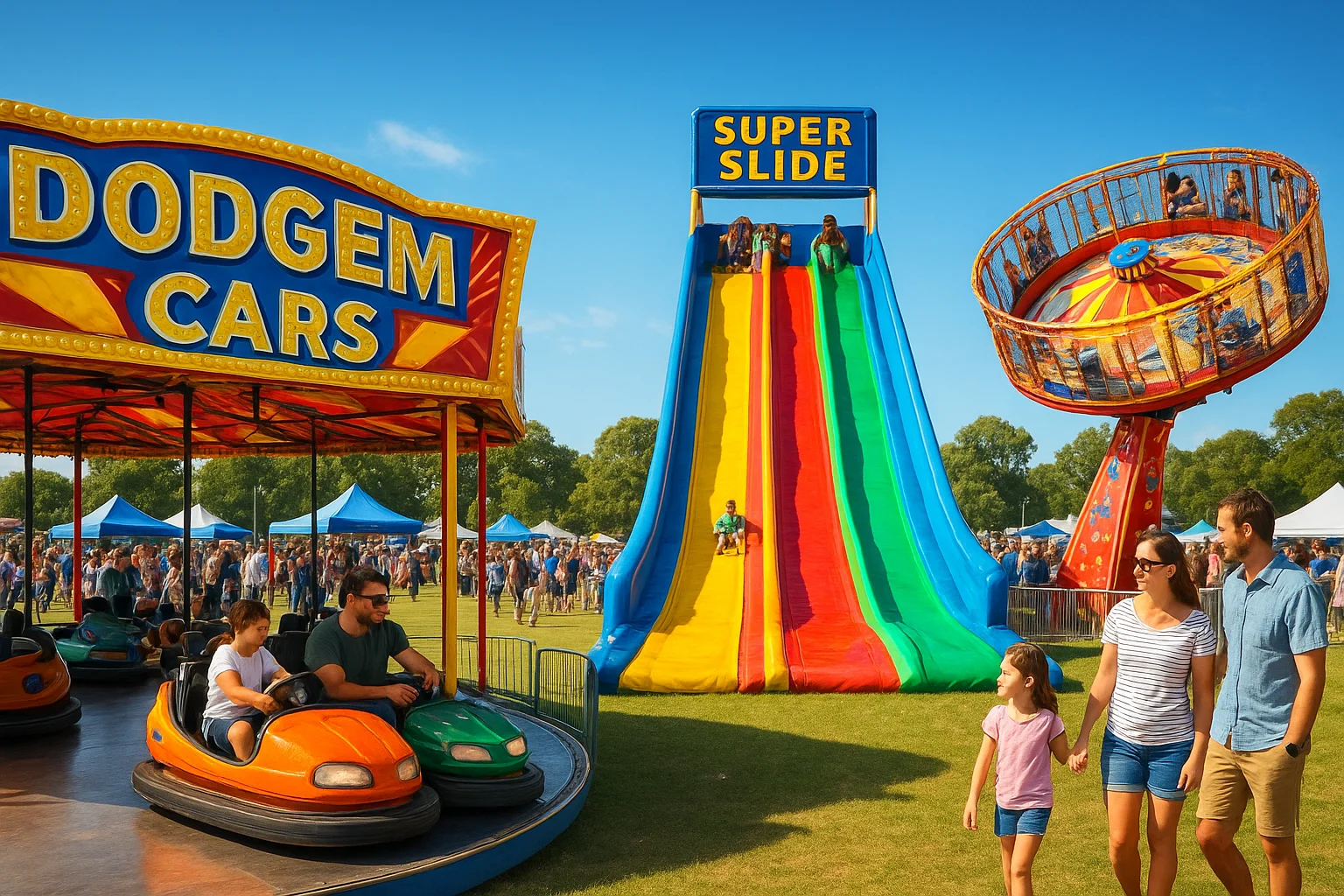 Amusement Rides for Hire: Make Your Next Event Unforgettable