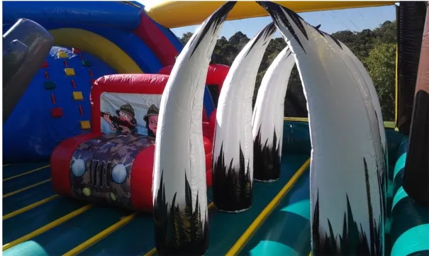 Jurassic Park Bouncy Castle