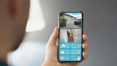 Indoor camera remote access