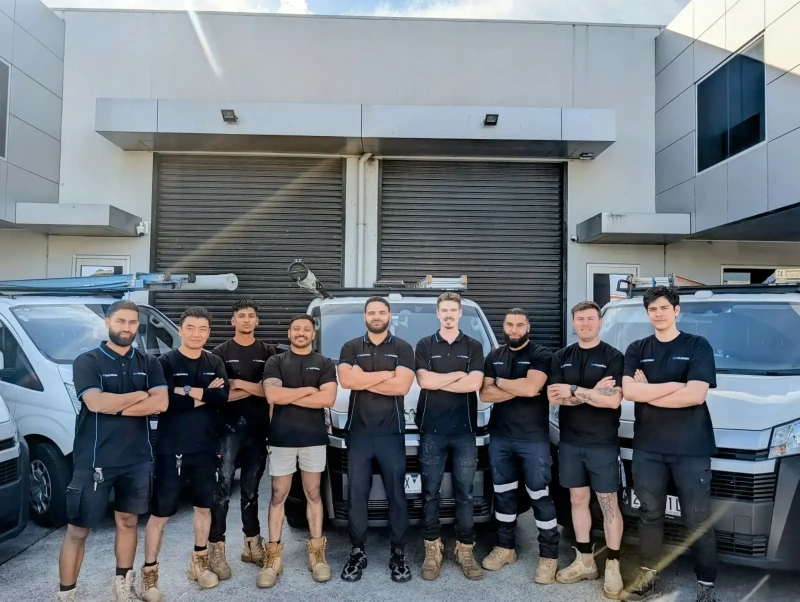 Electrician and service van