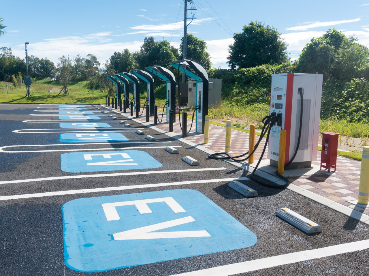 Commercial EV Charger Stations