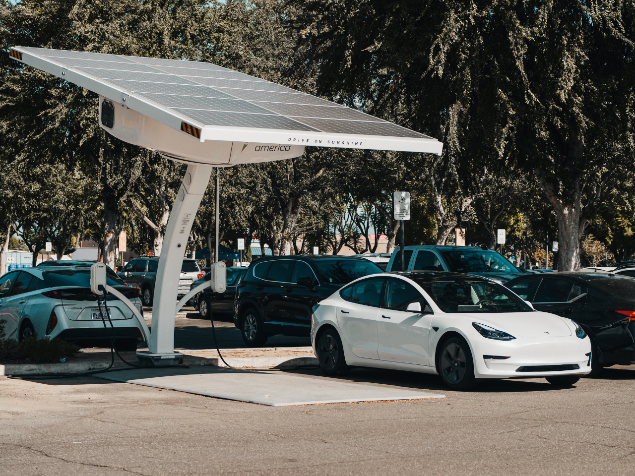 Solar EV Charger Commercial
