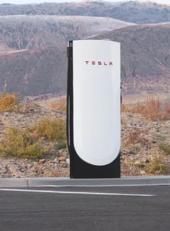 Tesla commercial charging DC supercharger