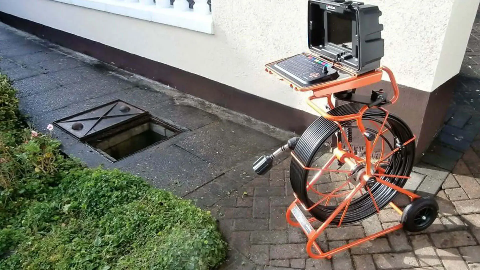 CCTV drain inspection camera
