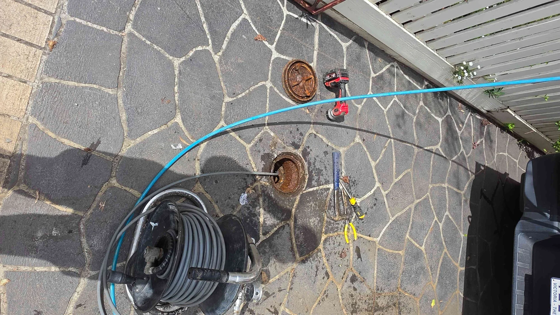Unblocking A Sewer and Stormwater Drain in Brunswick West