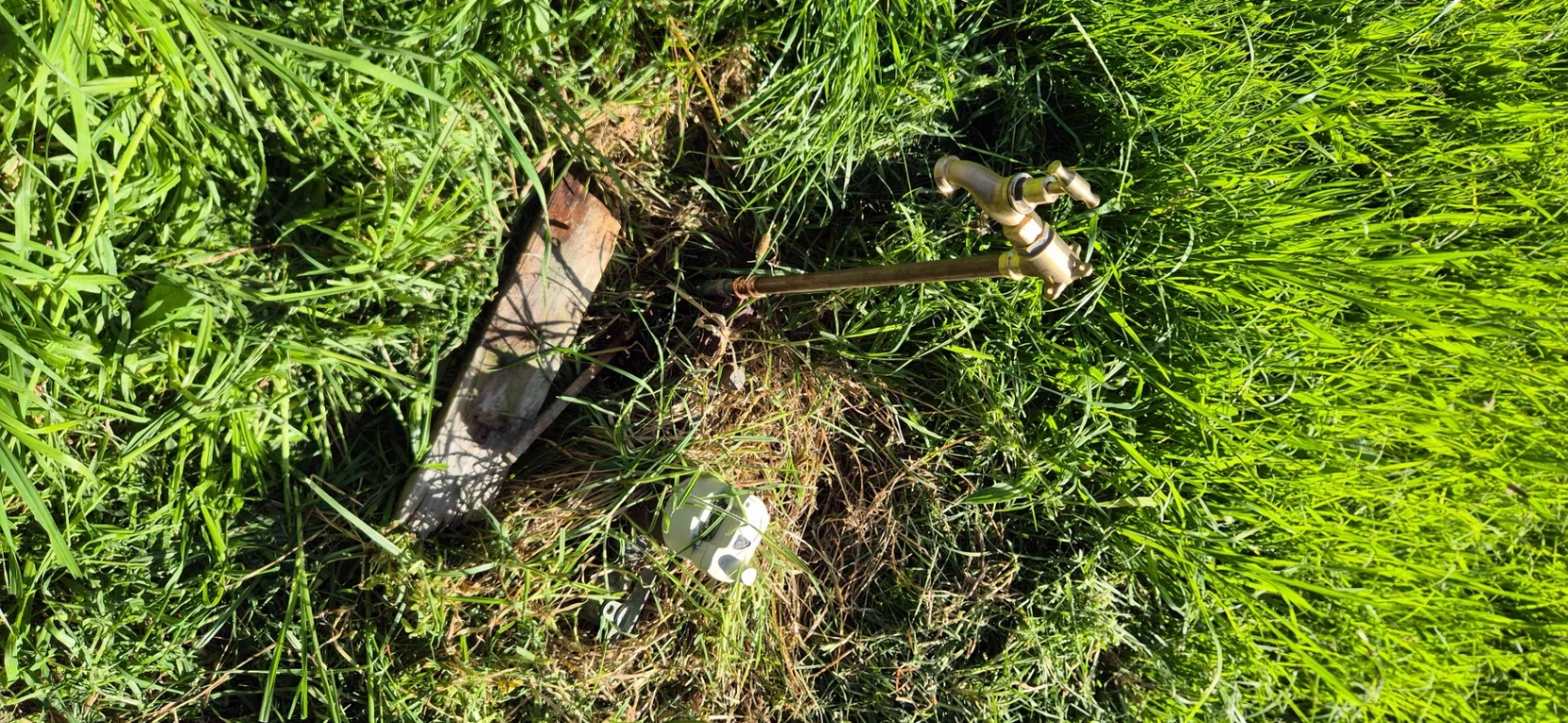 Repairing Damaged Copper Garden Tap