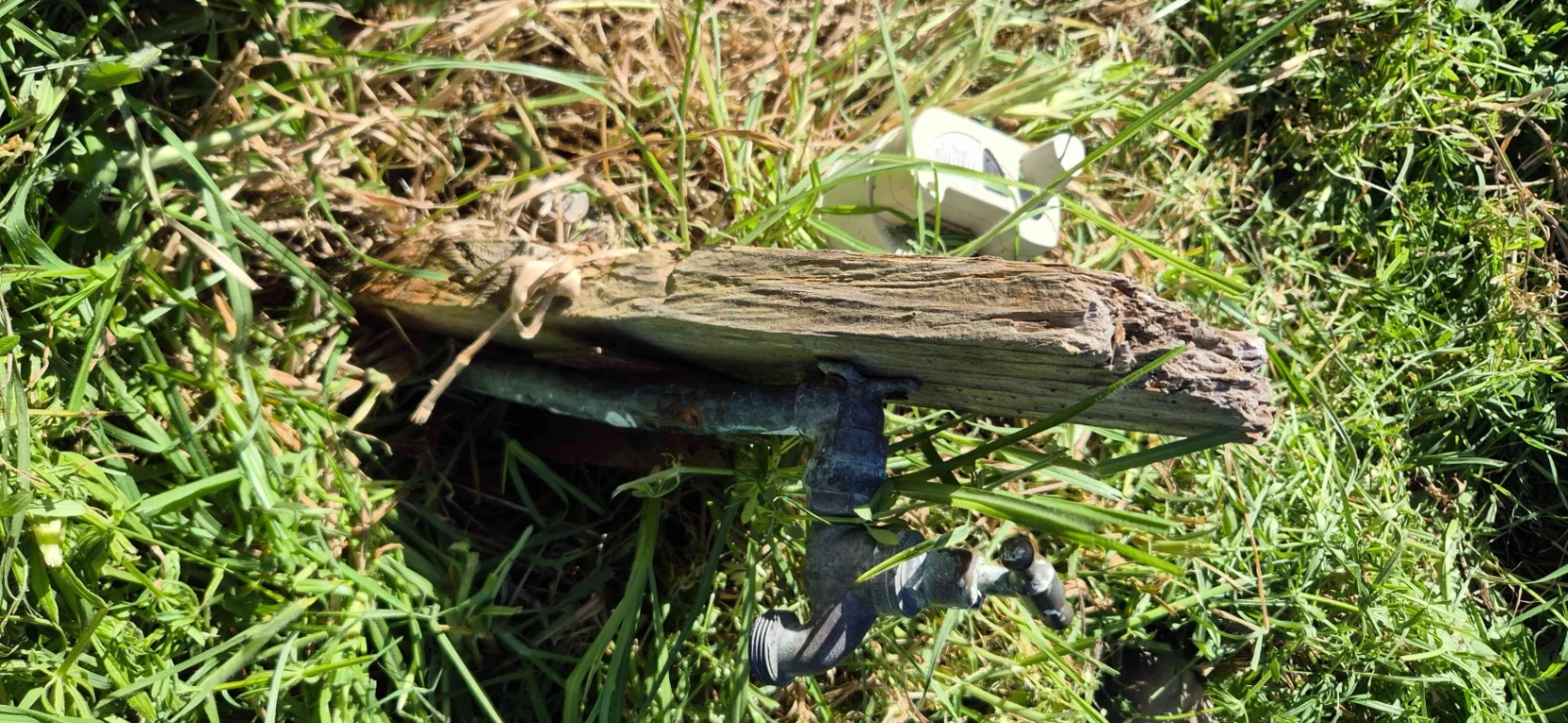 Repairing Damaged Copper Garden Tap