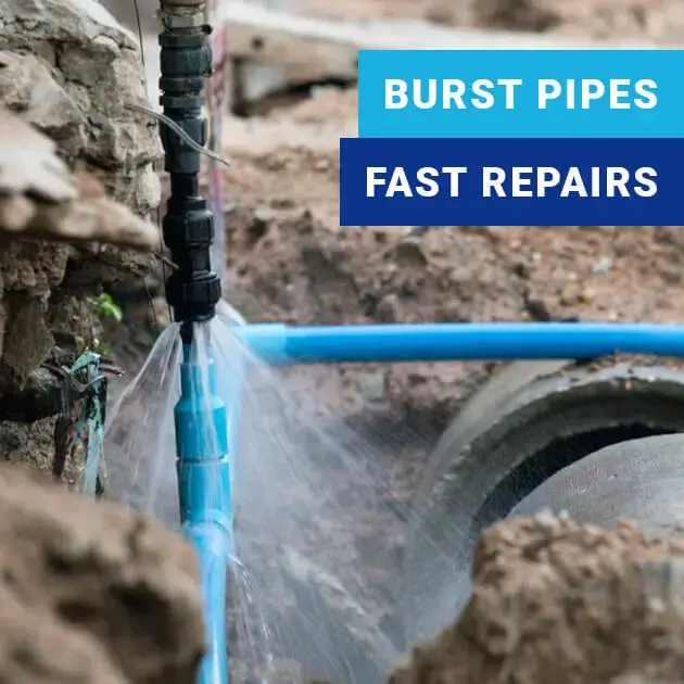 burst pipe emergency