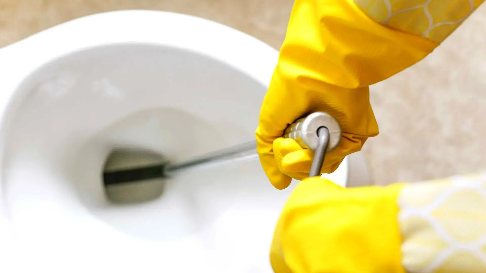 plumber unblocking  toilet