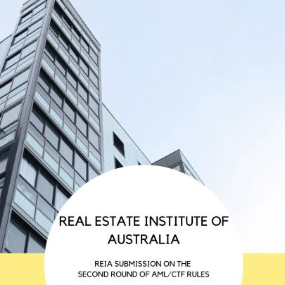 REIA Submission on the second round of AML/CTF Rules