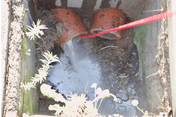blocked drain