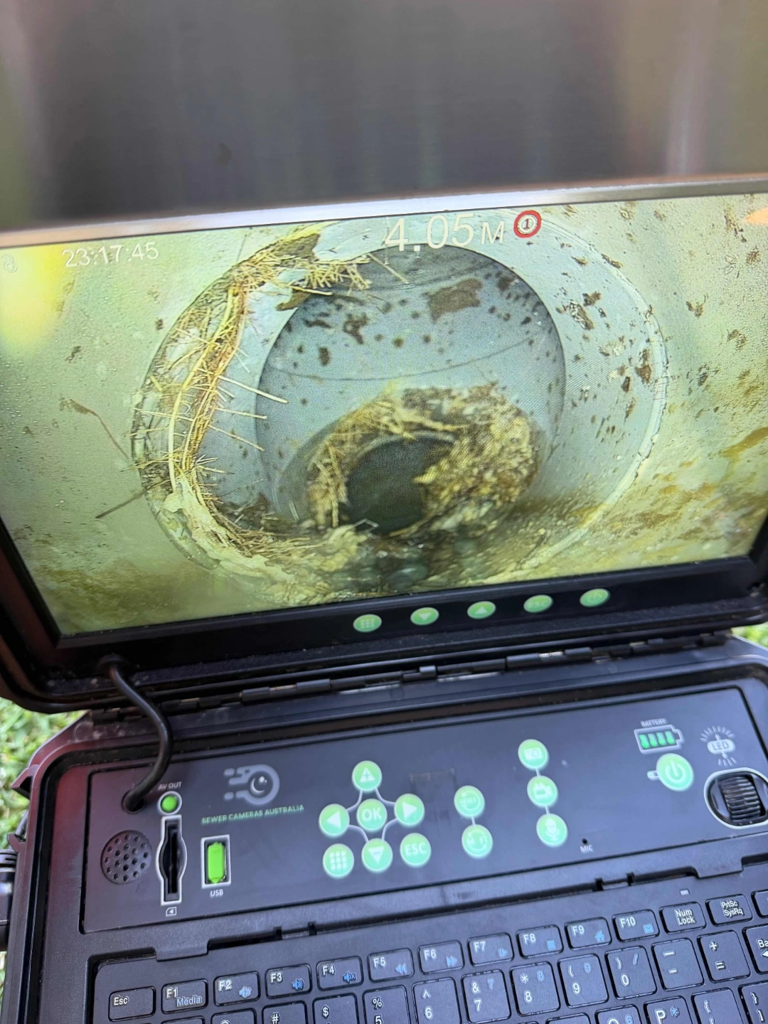 Blocked Toilet Cleared & Sewer Damage Identified – photo 3 of 6