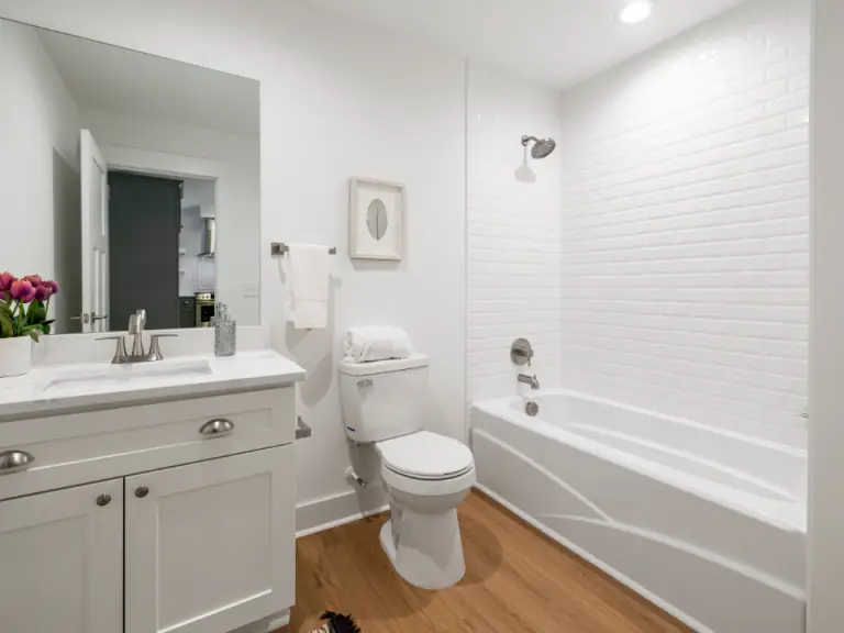 Toilet in Bathroom