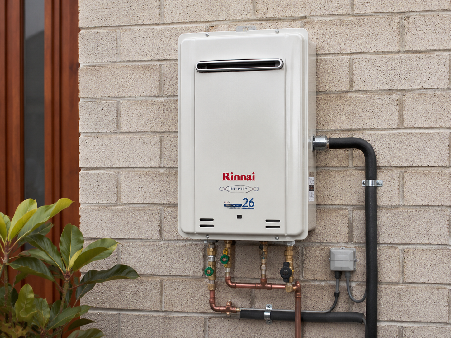 rinnai infinity instantaneous hot water system