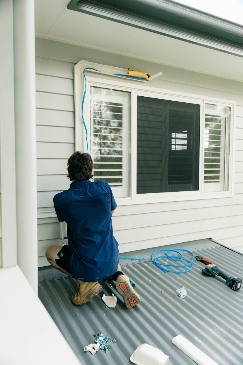 air conditioning installation by licensed air conditioning installer