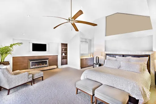 Ceiling fan installation