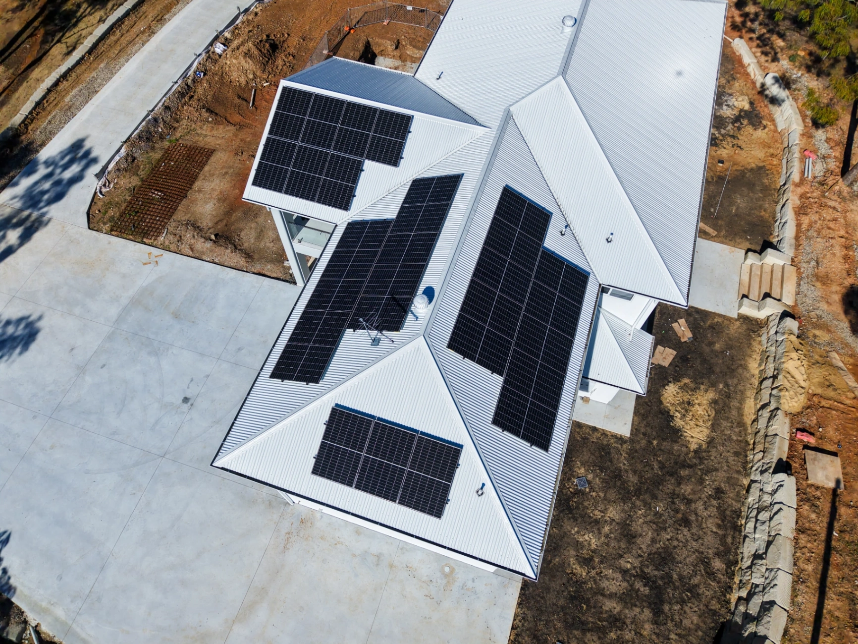 house solar panel installation - residential