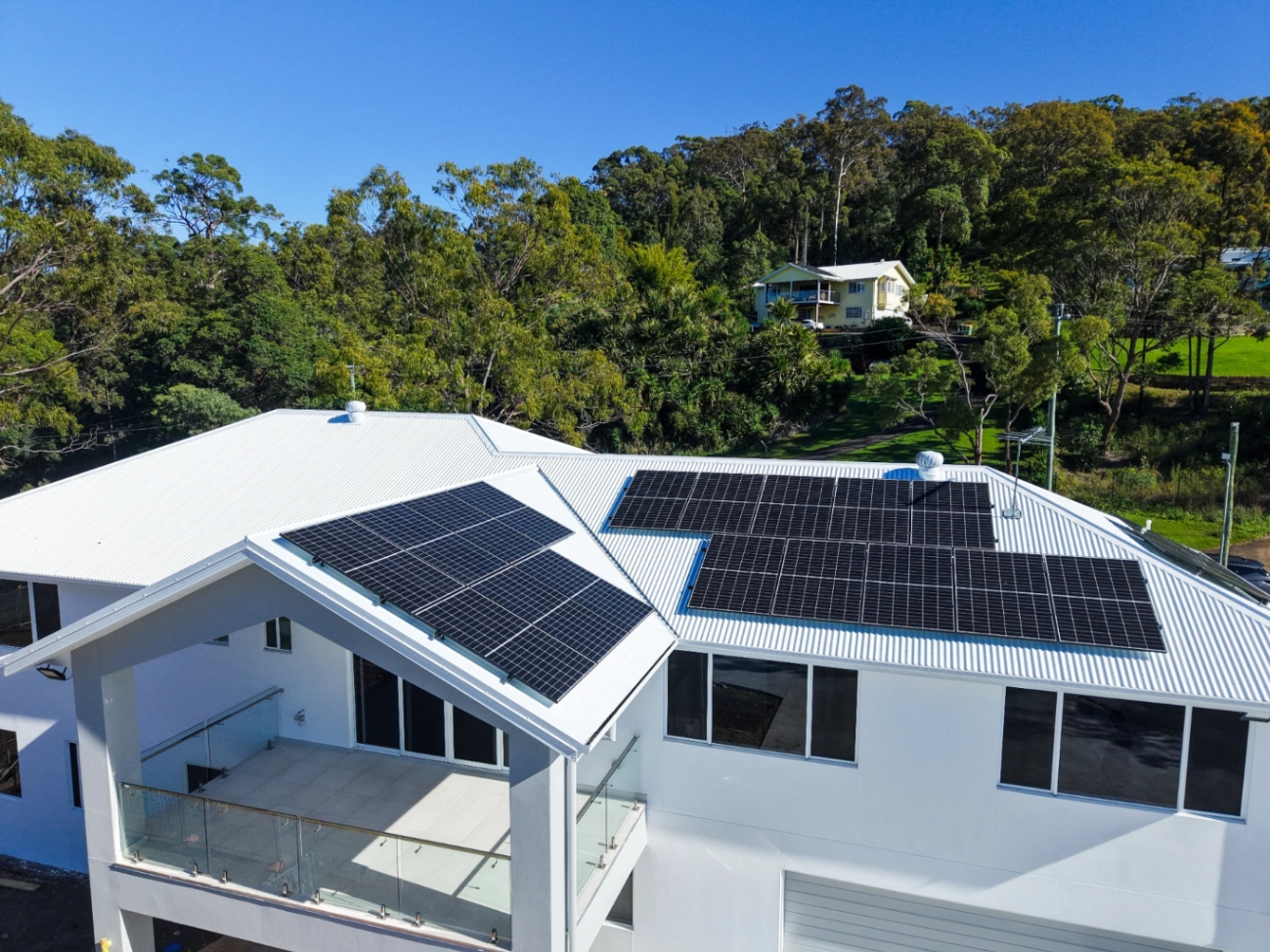 Solar panel installation