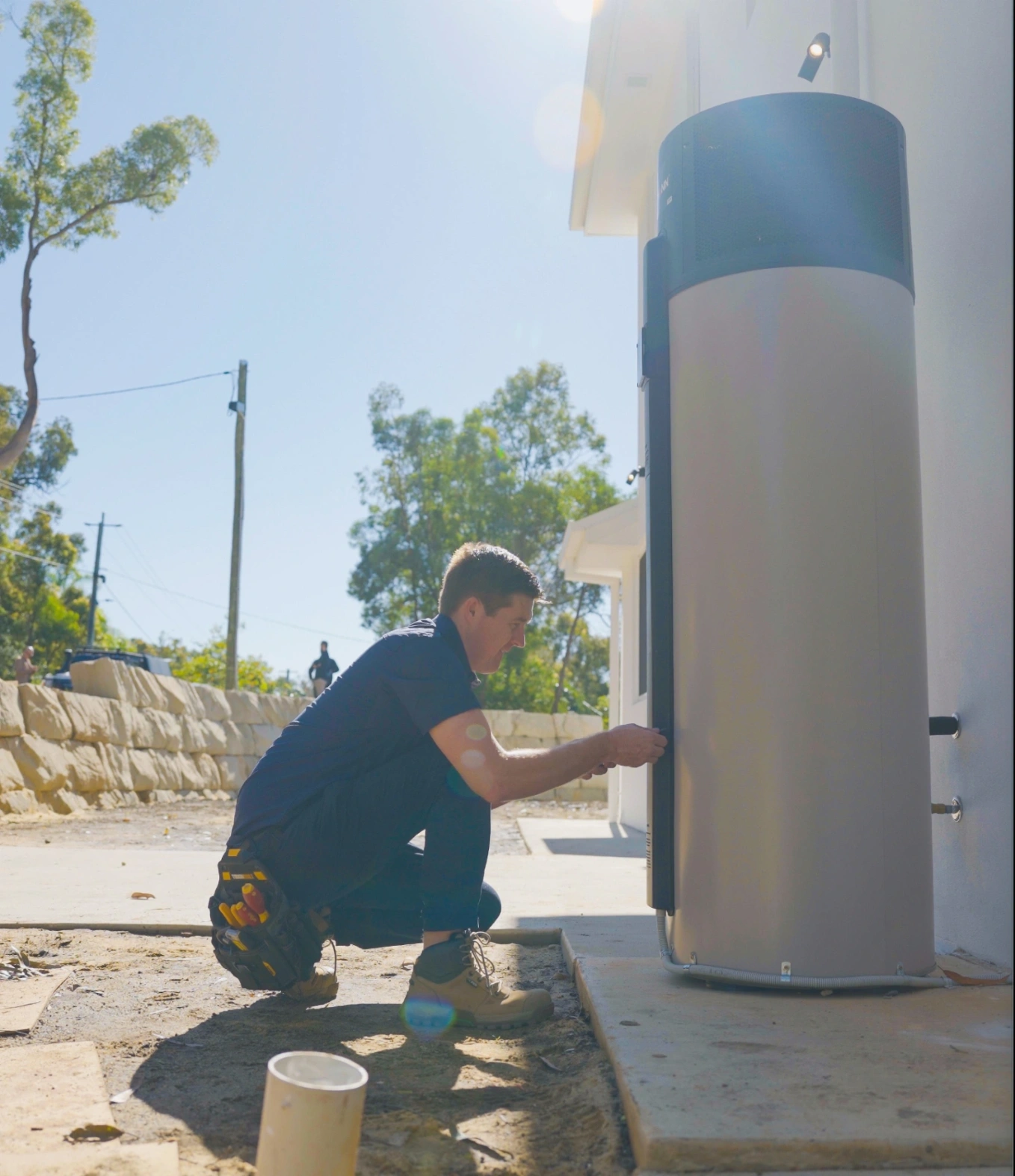 hot water installation services